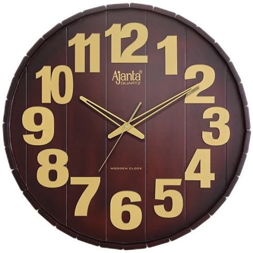 Wall Clock – Designer Clock – DS-447 – Brown