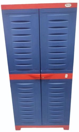 Polished Doubke Door ABS Plastic Storage Cabinet