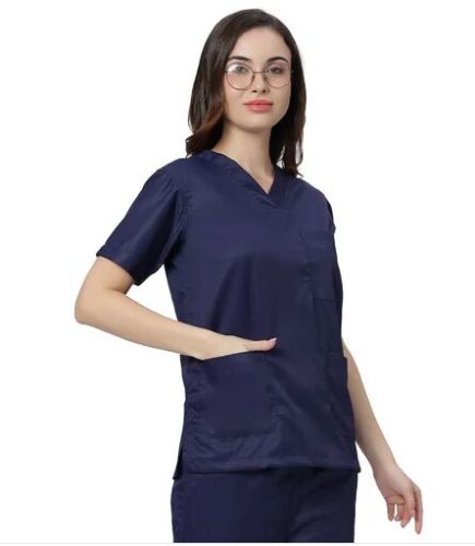 Women 4-Way Noir Scrub Suit