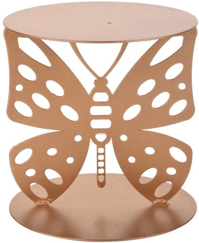 Metal Cake Decor Tier Cake Spacer, Color : Silver