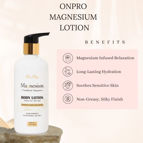 ON Pro Magnesium Lotion, Gender : Unisex, Packaging Size : 250ml