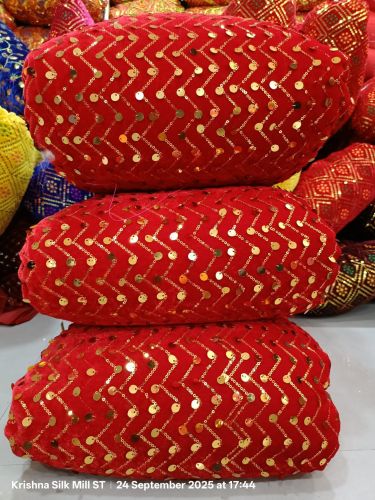 Viscos Velvet Fabric D -03 ( Bhagwan Poshak , Laddu Gopal Poshak )