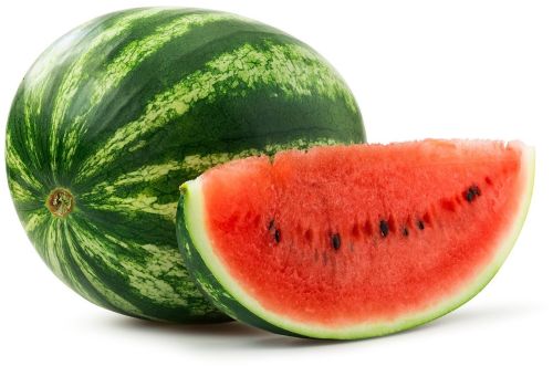Fresh Watermelon, Shape : Round Or Oval