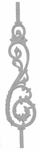 Rustproof Cast Iron Railing Pillar, Position : Balcony for Home