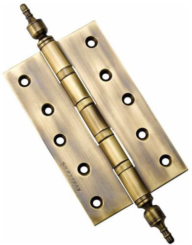 Polished Bearing Fancy Tip Hinge Brass