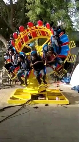 Semi-Automatic Fiber Mini Tora Tora Ride, Color : Red, Capacity : 10