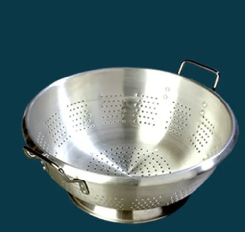 Stainless Steel Deep Colander, Handle Length : 6 Inches