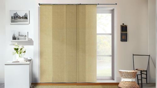 Horizontal Panel Blinds for Window Use