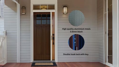 Security Pleated Insect Screens