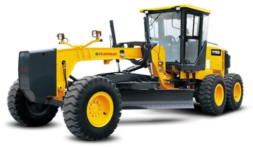 Motor Grader PY190H, Engine Type : Shangchai SC11CB195G2B1, Cummins