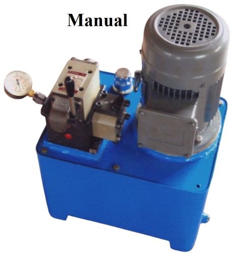 Power Packs For Filter Press Pbc Cylinders - Manual