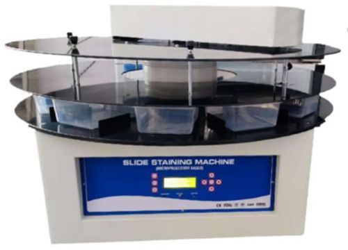 Slide Staining Machine, Display Type : Digital