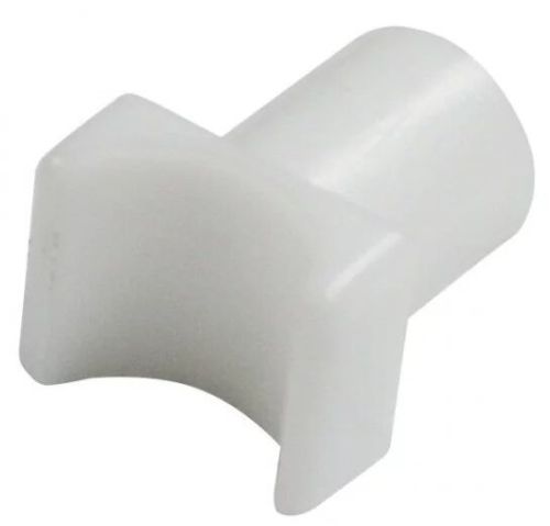 White Nylon Rail Glide for Fixed Arm Wheelchair