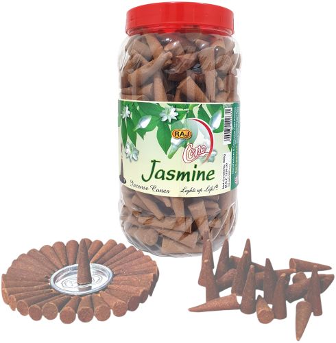 Wood 500g Jasmine Dhoop Cones, Brand Name : Raj