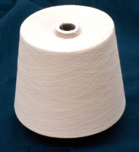 Double Twist Cotton Yarn, Packaging Type : Natural White
