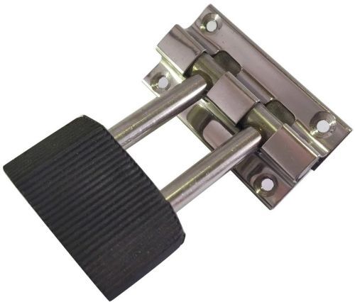 Stainless Steels Door Stopper, Color : Silver