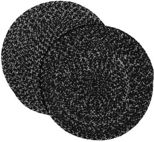 Cotton Lurex Round Placemats 15x15