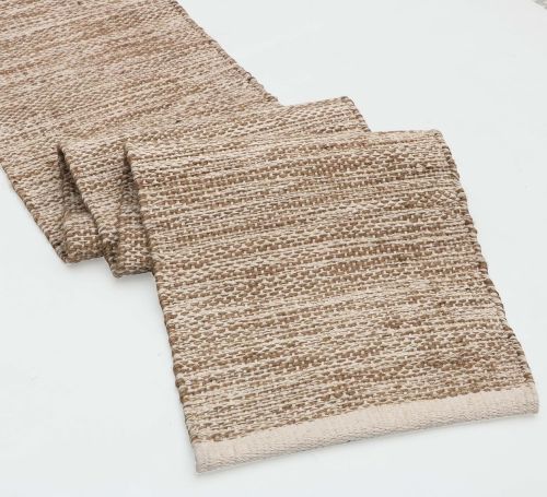 Plain Cotton Table Mat Runner for Home