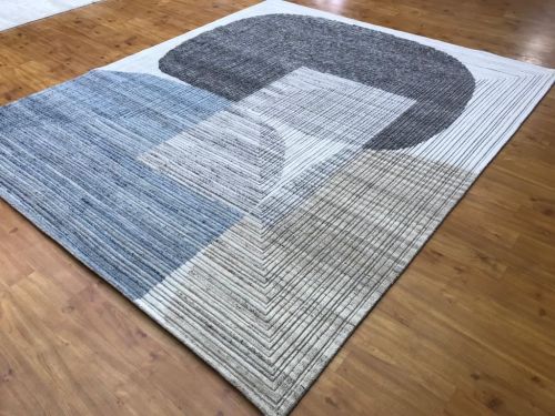Handpsun Natural Wool Shara Floor Carpets 8 X 10 Ft