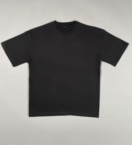 Black 100% Cotton Mens Oversized T-shirts