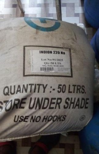 Indion 220 Na Ion Exchange Resin, Packaging Type : Golden Yellow