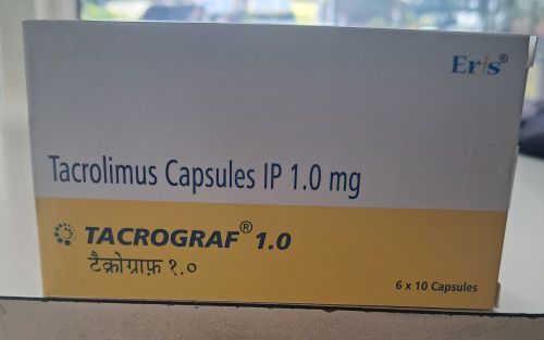 Tacrograf Tacrolimus Capsule, Brand Name : Eris Lifescience