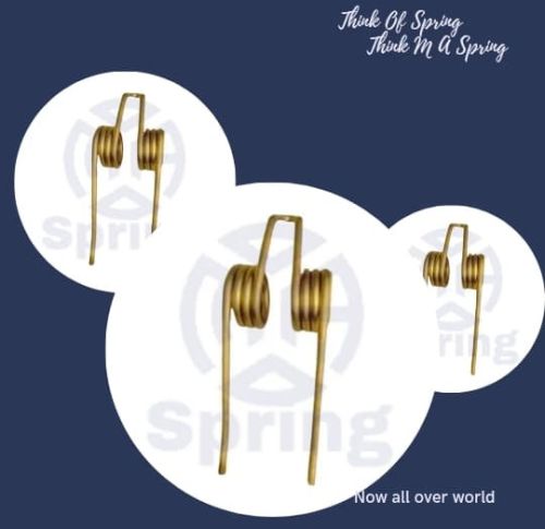 Powder Coating SS ASTM Bharat Round Baler Spock, Color : Gold