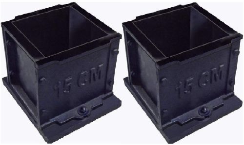 Cast Iron Non Poilshed Aluminium Cube Mould