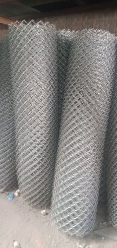 Galvanized Steel Chain Link Fence Typically 9 To 11 Gauge