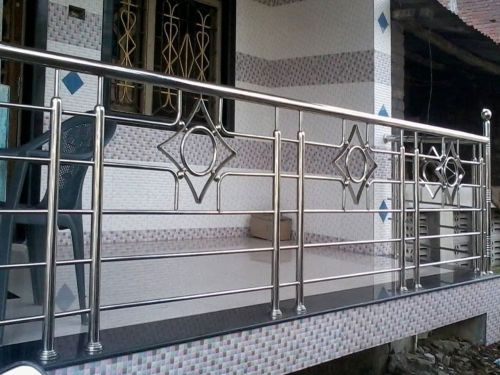 Stainless Steel Grill, Color : Silver for Making Balcony