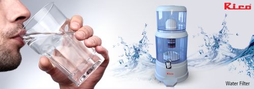 Rico WP200 Water Purifier (20 Liters, White)