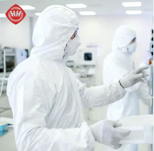 Microporous Nonwoven PPE Suit, Color : White Custom