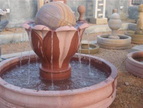 Polished Stone Ball Fountain