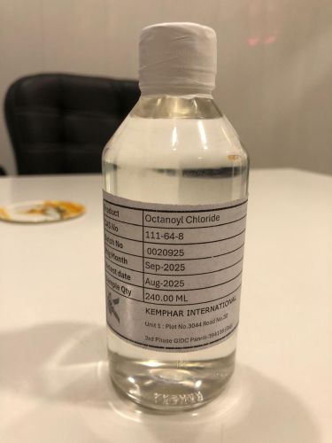 Octanoyl Chloride, Brand Name : Kemphar, CAS No. : 111-64-8