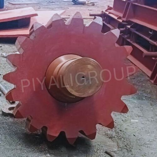 100 Tpd Kiln Pinion WITH Shaft WITH Plummer Block Complete Assembly