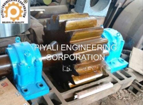 Steel Alloy Rotary Kiln Pinion Shaft Assembly, Color : Metallic