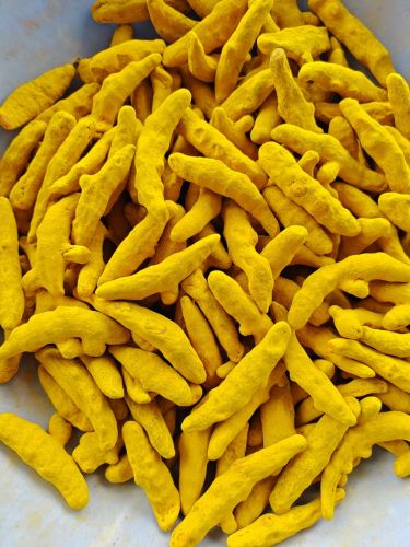 Yellow Organic Turmeric Finger Food Grade