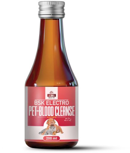 Liquid DR. Bsk'S Electro-PET-Blood-Cleanse, Packaging Size : 200ml