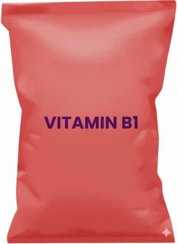 Vitamin B1 Supplements, Color : White, Form : Powder