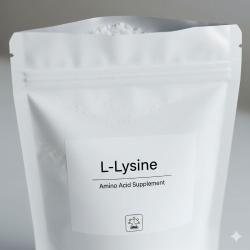 Pure L-Lysine Supplement, Form : Powder, Packaging Type : White
