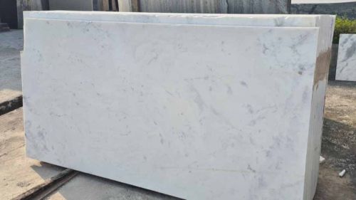 Opal White Marble Slab for Ideal Countertops, Flooring, Wall Cladding