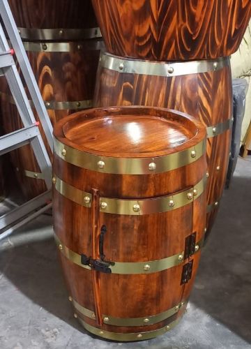 Polished Wood Bar Furniture, Brand Name : Amber