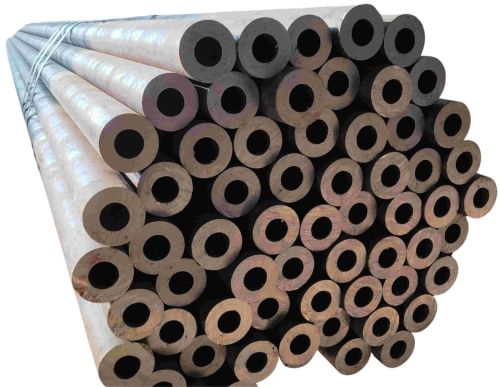 Polished Mild Steel Boiler Tube, Shape : Round