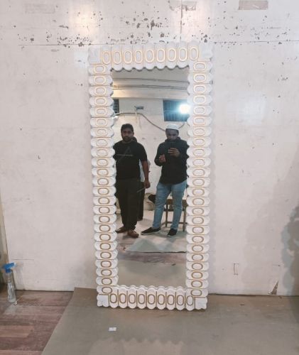 Handcrafted Wooden Mirror Frame