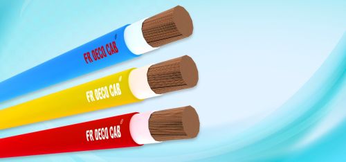 Copper Flexible Single Core Cables, Insulation Material : HR+ FR PVC