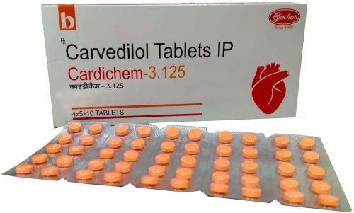 Cardichem-3 125 Tablet, Brand Name : Suzuki