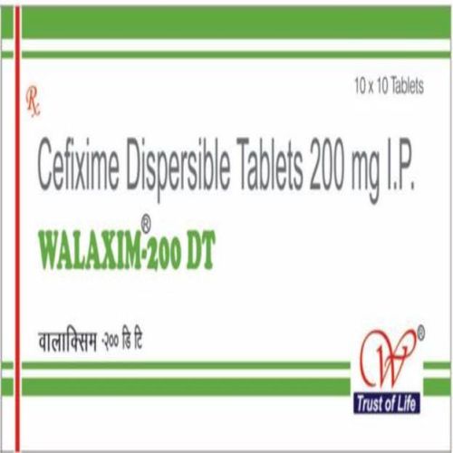 Walaxim-200 Dt Tablets, Medicine Type : Allopathic