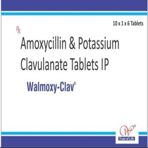 Walmoxy-Clav 625 Tablets, Packaging Type : Box, Purity : 99%