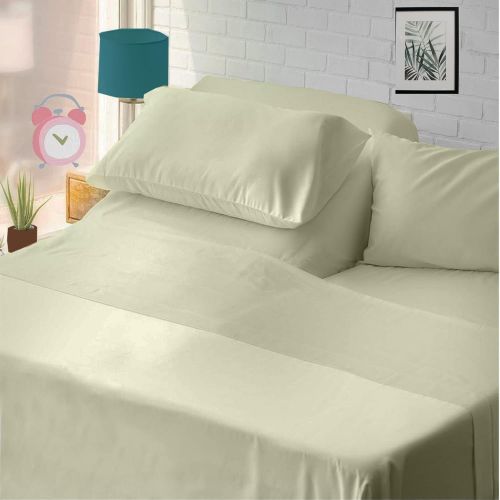 Flex Top King Ivory Bed Sheet Set
