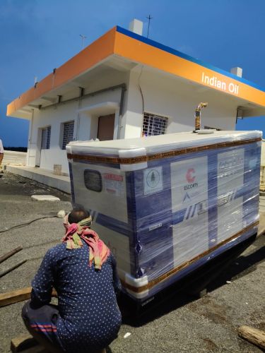 1500 RPM Air Cooling Mahindra Single Phase 50Kva DG Sets